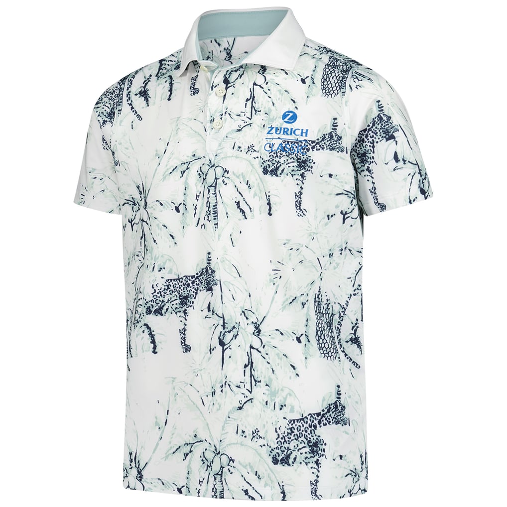  The Zurich Classic Puma Boys' Youth MATTR Safari Polo - White